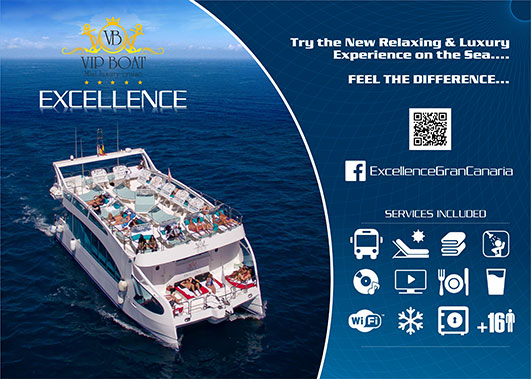 Exclusive luxueux Bateau Vip Excellence Gran Canaria Boat Trips 2026